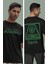 Avatar Toprak Krallığı Sırt Baskılı T-Shirt Unisex The Last Airbender Baskılı T-Shirt 1