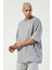 Erkek Oversize Pamuklu T-Shirt 2