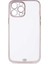 Apple iPhone 13 Pro Max - Uyumlu Voit Clear Kapak-Beyaz 1