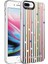Apple iPhone 7 Plus - Uyumlu Desenli Silver Sert Kapak-Noktalar 1