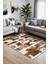 Cerenomy Kadife Yıkanabilir Kaymaz Pamuk Tabanlı Kilim Salon Halısı 1