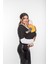Tekno Trust Siyah Arıbaby - Baby Sling - Baby Wrap - Bebek Taşıma Şalı - Esnek Wrap - Ana Kucağı - Portbebe 3