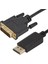 Displayport - DVI Adaptörü Ekran Bağlantı Noktası - DVI Dönüştürücü Erkek - Erkek Kablosu 6 Feet Siyah Kablo Için Lenovo Dell Hp ve Diğer Marka (Yurt Dışından) 3
