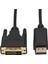Displayport - DVI Adaptörü Ekran Bağlantı Noktası - DVI Dönüştürücü Erkek - Erkek Kablosu 6 Feet Siyah Kablo Için Lenovo Dell Hp ve Diğer Marka (Yurt Dışından) 4