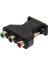 VGA Rca Konnektör Dönüştürücü Erkek VGA 3 Rca Rgb Dişi Video Jack Tarzı Fiş Bileşeni 15-Pin VGA Video Adaptörü Hd Z9V9 (Yurt Dışından) 3