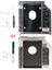 Apple-Macbook Pro A1278 A1286 A1297 G88D Için Sabit Disk Sürücüsü Adaptörü SSD HDD Caddy (Yurt Dışından) 2
