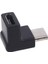 Sağ Açı 90 Derece USB 3.1 Tip C Erkek Kadın USB C Dönüştürücü Adaptör Cep Telefonu Tablet Dizüstü USB C Şarj Cihazı (Yurt Dışından) 2