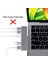 Çift Tip-C Kısa Genişletici USB C Thunderbolt 3 Kadın - Erkek Genişletme Adaptörü Konnektörü USB Hub 5k Video MacBook Pro/air Için (Yurt Dışından) 4