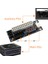 4'ü 1 Arada Molex 4pin/sata/atx 6pin/4pin Çift Psu Çoklu Besleme Adaptörü Senkron Kart Led'li 2psu Ekleyin (Yurt Dışından) 4