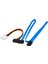 Sata 7 Pın Sas 29 Pin SFF-8482 ve 4 Pin Kablo Erkek Konnektör Adaptörü Dönüştürücü Sabit Disk Sürücüsü Güç Kablosu Adaptörü (Yurt Dışından) 3