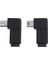 2 Adet Mikro USB Dişi Mini USB Erkek Adaptör Mini USB Dişi Mikro USB Erkek Konnektör Sol/sağ Açı 90 Derece L Şekilli (Yurt Dışından) 4