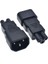 Pdu Profesyonel Iec 320 C14 - C5 Adaptör C5 - C14 Ac Güç Fişi Adaptörü, C13 Güç Kabloları C5 Güç Kablosuna Dönüşür (Yurt Dışından) 3