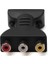 HDMI - Av Dönüştürücü 3 Rca Full Hd Video 1080P Av Scart Kompozit Adaptör GK99 (Yurt Dışından) 3