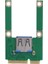 Vodool Mini Pcı-E Usb3.0 Genişletme Kartı Dizüstü Bilgisayar Pcı Express Pcıe USB 3.0 Dönüştürücü Yükseltici Kart Adaptörü Vida Bağlantı Parçaları ile (Yurt Dışından) 5