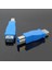 Ult-En Iyi USB 3.0 A Dişi B Erkek Yazıcı Adaptör Konnektörü Yazıcı Tarayıcı Için Usb3.0 Yazdırma Dönüştürücü Mavi Renk (Yurt Dışından) 3