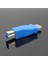 Ult-En Iyi USB 3.0 A Dişi B Erkek Yazıcı Adaptör Konnektörü Yazıcı Tarayıcı Için Usb3.0 Yazdırma Dönüştürücü Mavi Renk (Yurt Dışından) 4