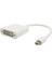 Minidp DVI Mini Ekran Bağlantı Noktası Dp Erkek DVI Adaptör Dönüştürücü Kablosu Apple MacBook Air Pro Mdp (Yurt Dışından) 3