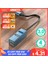 Qoovı USB C Hub 4 Port USB Tip C - USB 3.0 Hub Splitter Macbook Pro iPad Yüzey Samsung S21 Xiaomi Için Usb-C Adaptör Dock (Yurt Dışından) 1
