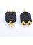 2 Adet/grup Rca Y Splitter Adaptörü 2 Kadın 1 Erkek Ses Video Av Tv Kablosu Dönüştürücü (Yurt Dışından) 1