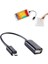 Mikro USB Hub Otg Adaptör Kablosu Samsung Galaxy Tab S3 S4 S5 S4 Not 5 4 3 USB Fare Klavye Kart Okuyucu U Flash Disk (Yurt Dışından) 2
