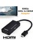 Tip C ve Mikro USB - HDMI Uyumlu Adaptör Dijital Video Ses Dönüştürücü Kablo Konektörü Dizüstü Telefon Için Mhl Bağlantı Noktalı (Yurt Dışından) 2