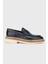 Erkek Lacivert Deri Loafer Ayakkabı 563 152 Erk Ayk Y24 1