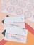 Teşekkür Not Kartı - Sticker Etiket Set - Paketleme Malzemeleri (15 Kart + 15 STICKER)-T930 5