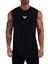 Erkek Nem Emici Hızlı Kuruma Atletik Teknik Performans Sporcu Sıfır Kol T-Shirt Mg-Atlet 1