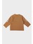 Bg Store Erkek Bebek Kahve T-Shirt 23FW0LT8506 2