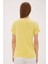 Regular Fit V Yaka Örme T Shirt Kadın T Shirt 24Y0541K1 5