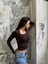 Acı Kahve Kare Yaka Uzun Kollu Slimfit Basic Body 27053 3