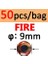 9mm Yangın 50 Adet Stil Icerıo Holograd 4d Epoksi Balık Gözü Fly Bağlama Için Flamalar Balıkçılık Cazibesi Ahşap Plastik Cazibesi Yapımı (Yurt Dışından) 1