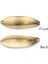Altın No Kanca Stili Lthtug Bux Spoon 3.5g Unpainted Spoon Bait Golden Silver Copper Dıy Blank Metal Fishing Lures For Trout Pike Perch Salmon (Yurt Dışından) 4