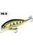 No.10 Tarzı 40MM 2.9g Countbaking Minnow Wobblers Balık Tutmak Için Yemler, Sabit Ağırlık Alabalık Balık Tutma Yemi Pislik Yemleri Crankbait (Yurt Dışından) 1