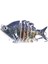 No.7 Tarzı 1 Adet Wobblers Pike Balıkçılık LURES63MMG Yapay Çok Bölümlü Yem Trolling Sert Yem Minnow Sazan Crankbait Olta Takımı (Yurt Dışından) 3