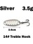 Gümüş-3.5gb Tarzı Yeni Cazibesi Kaşık Balıkçılık Lures Pesca Wobblerer Yemler Shads Pullu Metal Sazan Balıkçılık Topwater Isca Bass Için Jig (Yurt Dışından) 1