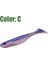 C Stili 5pcslot Silikon Yumuşak Yem Solucanlar Balıkçılık Lures Jig Wobblers G T-Tail Kauçuk Yapay Cazibesi Shads Bas Pesca Mücadelesi (Yurt Dışından) 1