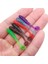 E Stili Lot Wobblers Mini Okyanus Kaya Balıkçılığı Yumuşak Yemler Kauçuk Yumuşak Yemler 3.5cm Yumuşak Solucan Yapay Yemler Bas Silikon Balık (Yurt Dışından) 2