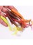 B Tarzı 5pcslot Jig Wobblers Yumuşak Yem Solucan Lures 8cm 4.3g Karides Lezzet Katkı Maddesi Silikon Yapay Swimbait Bas Sazan Olta Takımı (Yurt Dışından) 4