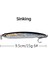 2-15G Tarzı 1 Adet Yüksek Li Heyecan Sopa Balıkçılık Cazibesi 8.1g 10G Yüzen Kalem Uzun Döküm Shad Minnow Yapay Yem Pike Lures (Yurt Dışından) 1
