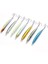 No.6 Tarzı 1 Adet Yüksek Li Heyecan Sopa Balıkçılık Cazibesi 7cm 10G Batan Kalem Uzun Döküm Shad Minnow Yapay Yem Pike Lures (Yurt Dışından) 5