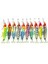 C10 Stili Jerkbait Minnow Wobbler Pikefish Swimbait Için Deephardbigfakebalık Yemi Için Yapay Yembaublestacklecrankbaitsazan (Yurt Dışından) 4