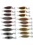 No2 Tarzı 10G 1 Adet Metal 10GGG Balıkçılık Lures Wobbler Er Yem Kaşığı Yapay Bas Sert Pullu Madeni Pul Metal Çelik Kanca Lures (Yurt Dışından) 2