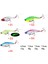 No.4 Tarzı 25G Metal Cazibesi Titreşim Bıçağı Vıb Ejderha Dişi Kan Teknesi Kancası Vib Olta Takımı Crankbait Batan Titreşimler Sert Yem (Yurt Dışından) 5