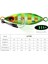Ben Stil 30G Pvc Kart Kafası G Big Jig Balıkçılık Cazibesi Ağırlıkları Balıkçılık Jigleri Tuzlu Su Cazibeleri Metal Bass Jig Isca Yapay Sahte Balık Parıltı Holografik (Yurt Dışından) 5