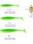Koyu Gri Tarzı 7cm Texas Rig Full Set 5. Silicone Soft Bait Wobblers For Pike Bait Fish Hook Bullet-Shaped Braker Bead Set Bait Set (Yurt Dışından) 5