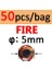 5mm Yangın 50 Adet Stil Icerıo Holograd 4d Epoksi Balık Gözü Fly Bağlama Için Flamalar Balıkçılık Cazibesi Ahşap Plastik Cazibesi Yapımı (Yurt Dışından) 1