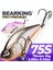 J Tarzı Bearkıng 7.5cm 15G Cazibesi Wobblers Crankbaits Sert Cazibesi Turna Yapay Yem Olta Takımı Bas Alabalık Balıkçılık Cazibesi (Yurt Dışından) 5