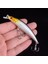 No.66 Tarzı 1pcsbag 5 Renk 8cm 8.5g Balıkçılık Cazibesi Minnow Sert Yem 2 Balıkçılık Kanca ile Wobblers Olta Takımı Cazibesi Isca Pesca 3D Gözler (Yurt Dışından) 3