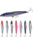 JL-535-6 Stili 100MM-18G Topwater Kalem Balıkçılık Cazibesi mm G Yüzen Batan Levrek Yemler Yapay Sert Yem Pesca Olta Takımı (Yurt Dışından) 3